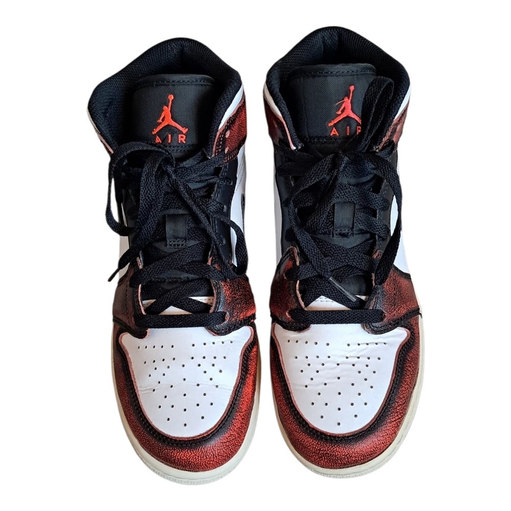 Air Jordan 1 Mid Wear Away Chicago Kids 7Y